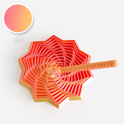 Estrella 3D antiestrés hipnótica