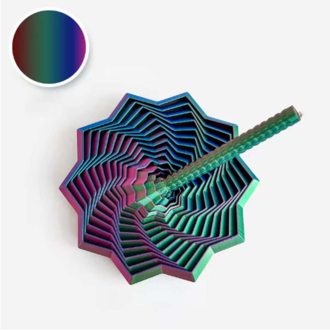 Estrella 3D antiestrés hipnótica